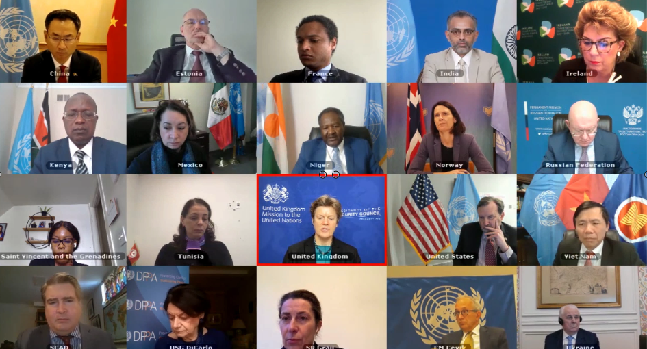 Hội đồng Bảo an LHQ thảo luận về việc thực hiện các thỏa thuận Minsk Hội đồng Bảo an LHQ thảo luận về việc thực hiện các thỏa thuận Minsk