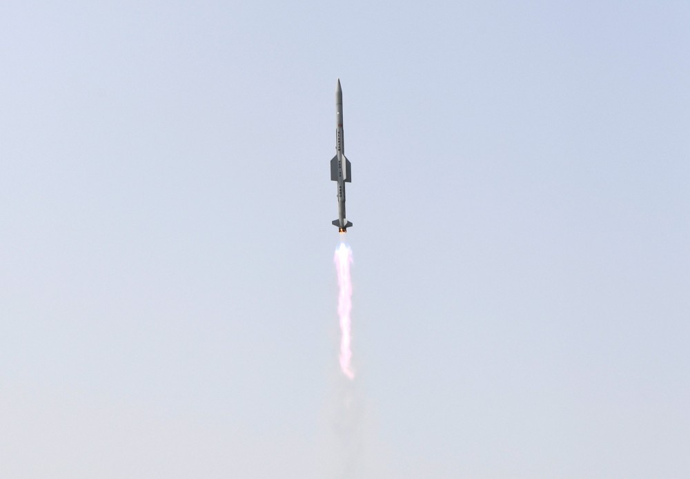 Ấn Độ tiến hành hai vụ phóng tên lửa thành công. (Nguồn: Twitter)