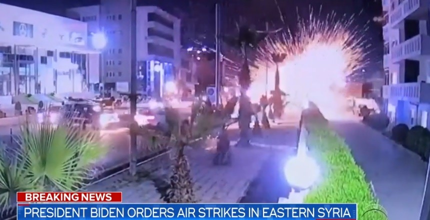 Mỹ bất ngờ không kích Syria: Damascus xác nhận, Nga lập tức lên tiếng. (Nguồn: CBS News)