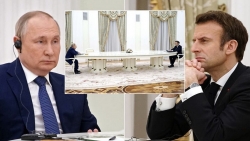 Tổng thống Pháp Macron bất ngờ vì sự thay đổi của người đồng cấp Nga Putin?