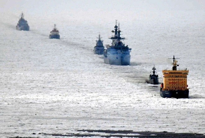 Nhật Bản: Nga có động thái bất thường. (Nguồn: Asahi) Nhật Bản: Nga có động thái bất thường. (Nguồn: Asahi)