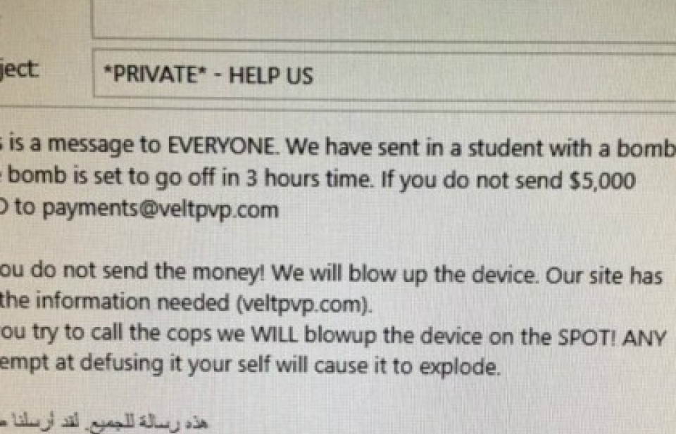 ​Hàng trăm trường học tại Anh bị đe dọa đánh bom