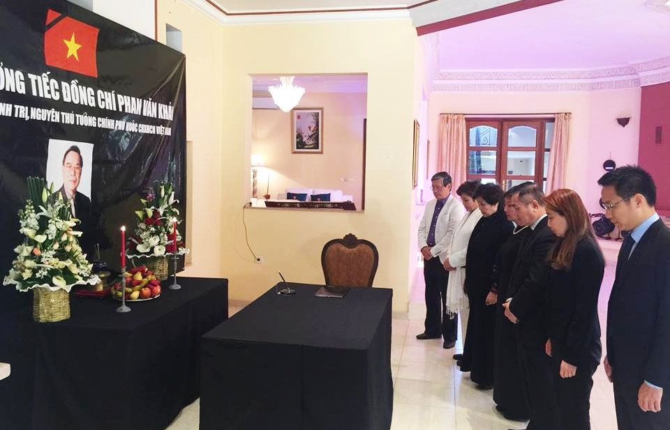 Hoạt động tưởng nhớ nguyên Thủ tướng Phan Văn Khải ở nước ngoài