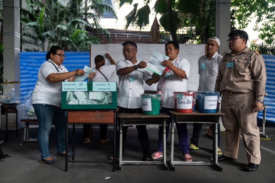 Thái Lan: Dù chưa có kết quả bầu cử, hai đảng đối lập đều công bố kế hoạch thành lập chính phủ thai lan du chua co ket qua bau cu hai dang do i la p deu cong bo ke hoach thanh lap chinh phu