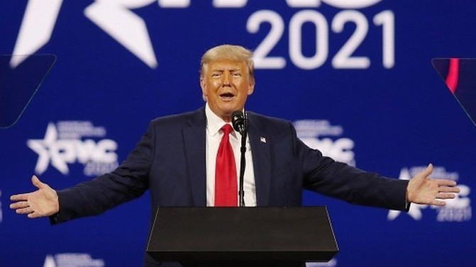 Cựu Tổng thống Mỹ Donald Trump tái xuất, trấn an đảng Cộng hòa và úp mở dự định tương lai?