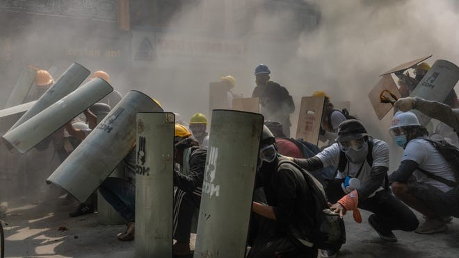 Tình hình Myanmar: Ấn Độ kêu gọi kiềm chế, Mỹ chuẩn bị các biện pháp trừng phạt, thúc đẩy thảo luận ở HĐBA. (Nguồn: Getty Images)