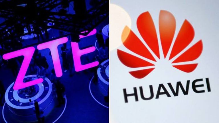 Mỹ liệt 5 công ty công nghệ Trung Quốc vào danh sách đen, Huawei và ZTE lại 'dính đạn'. (Nguồn: AFP) Mỹ liệt 5 công ty công nghệ Trung Quốc vào danh sách đen, Huawei và ZTE lại 'dính đạn'. (Nguồn: AFP)