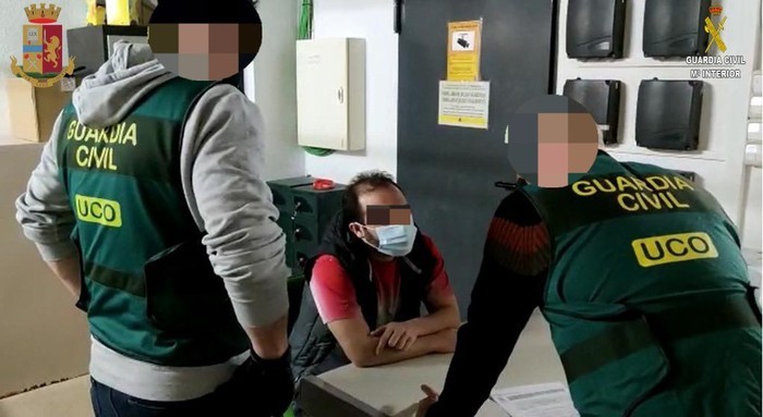 Trùm buôn ma túy quốc tế bị truy nã gắt gao nhất của Italy bị bắt giữ tại Tây Ban Nha. (Nguồn: Twitter)