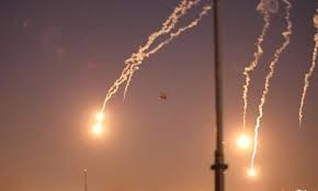 NÓNG! Mưa rocket lại trút xuống quân đội Mỹ tại Iraq, Iran tự 'bào chữa'. (Nguồn: Reuters) NÓNG! Mưa rocket lại trút xuống quân đội Mỹ tại Iraq, Iran tự 'bào chữa'. (Nguồn: Reuters)