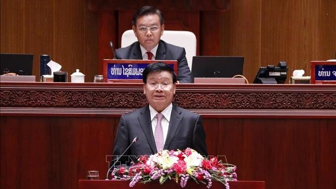 Lãnh đạo Việt Nam gửi điện mừng tới Lãnh đạo Nhà nước, Chính phủ và Quốc hội Lào