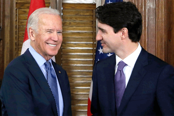 Nga công bố lệnh trừng phạt Tổng thống Mỹ Joe Biden, Thủ tướng Canada Trudeau. (Nguồn: CTV) Nga công bố lệnh trừng phạt Tổng thống Mỹ Joe Biden, Thủ tướng Canada Trudeau. (Nguồn: CTV)