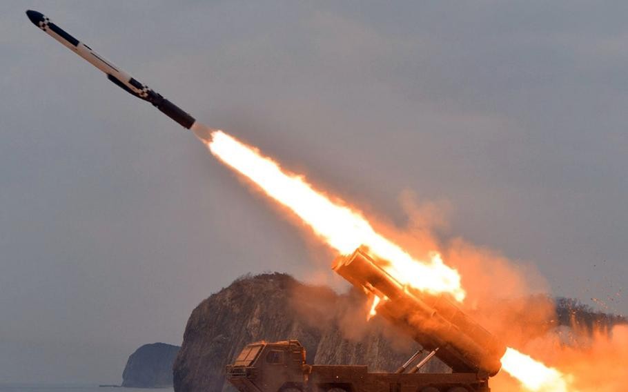 Triều Tiên phóng vật thể, lần thứ 11 trong năm. (Nguồn: KCNA)