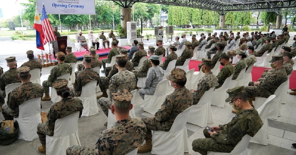 Tham gia tập trận lớn nhất lịch sử với Mỹ, Philippines nói 'quan hệ đồng minh sâu sắc'. (Nguồn: AP) Tham gia tập trận lớn nhất lịch sử với Mỹ, Philippines nói 'quan hệ đồng minh sâu sắc'. (Nguồn: AP)