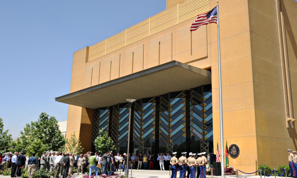Sau quyết định rút quân, Mỹ giảm số lượng  nhân viên ngoại giao ở Afghanistan. (Nguồn: US Embassy in Afghanistan)