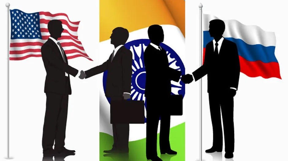 Trước thềm đối thoại Mỹ-Ấn 2+2, New Delhi bác mọi áp lực quốc tế 'đòi' Ấn Độ cắt quan hệ với Nga. (Nguồn: The Asia Live) Trước thềm đối thoại Mỹ-Ấn 2+2, New Delhi bác mọi áp lực quốc tế 'đòi' Ấn Độ cắt quan hệ với Nga. (Nguồn: The Asia Live)