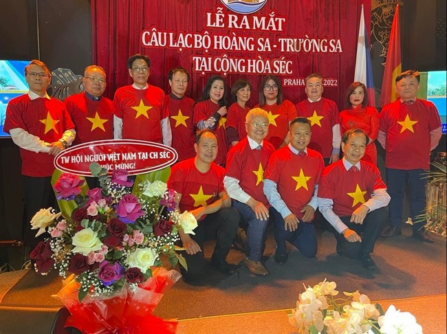 CLB Hoàng Sa-Trường Sa ở châu Âu: Nhịp cầu kết nối tình yêu biển đảo đất nước. (Nguồn: VOV)