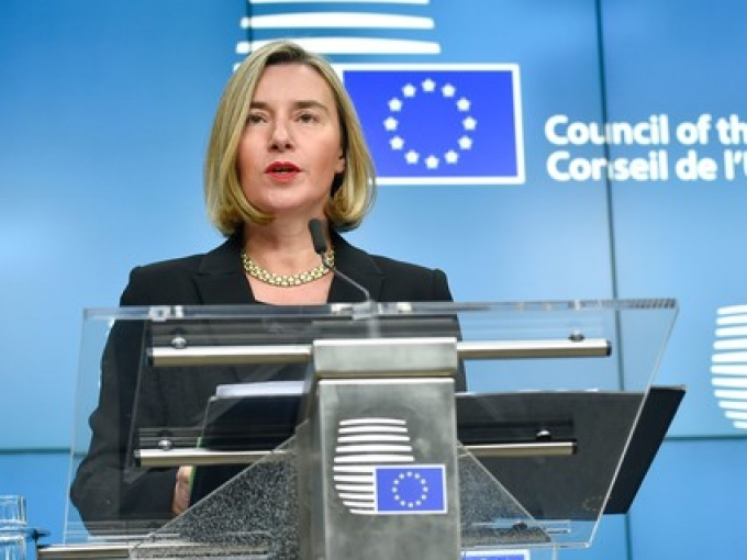 EU thống nhất về các vấn đề Iran và Jerusalem