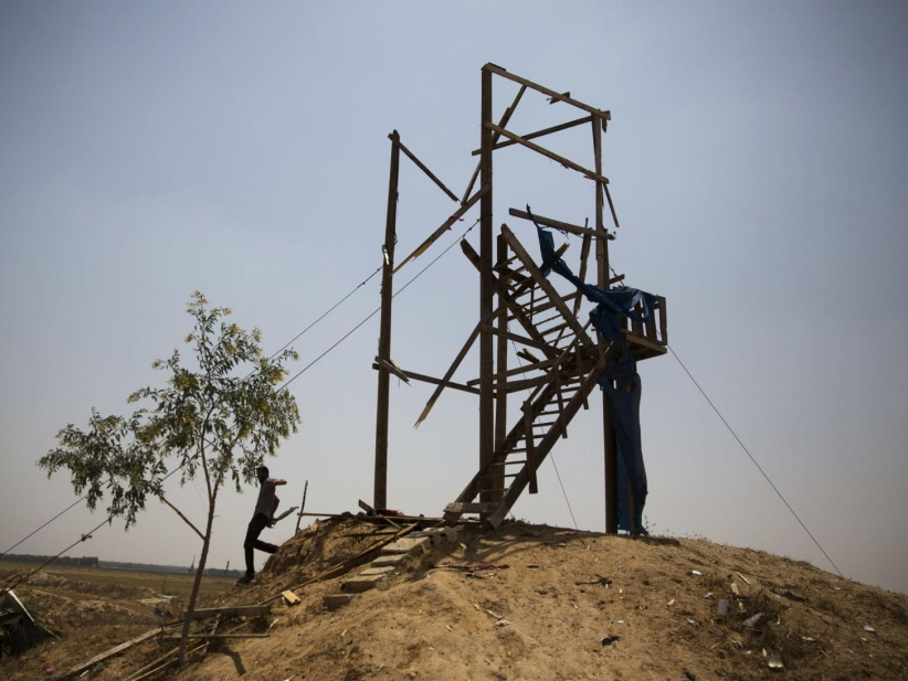 Israel thông báo đánh chặn hàng chục quả đạn cối từ Dải Gaza