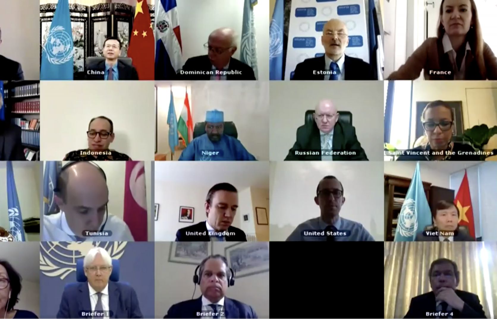 Hội đồng Bảo an thảo luận trực tuyến về tình hình Yemen