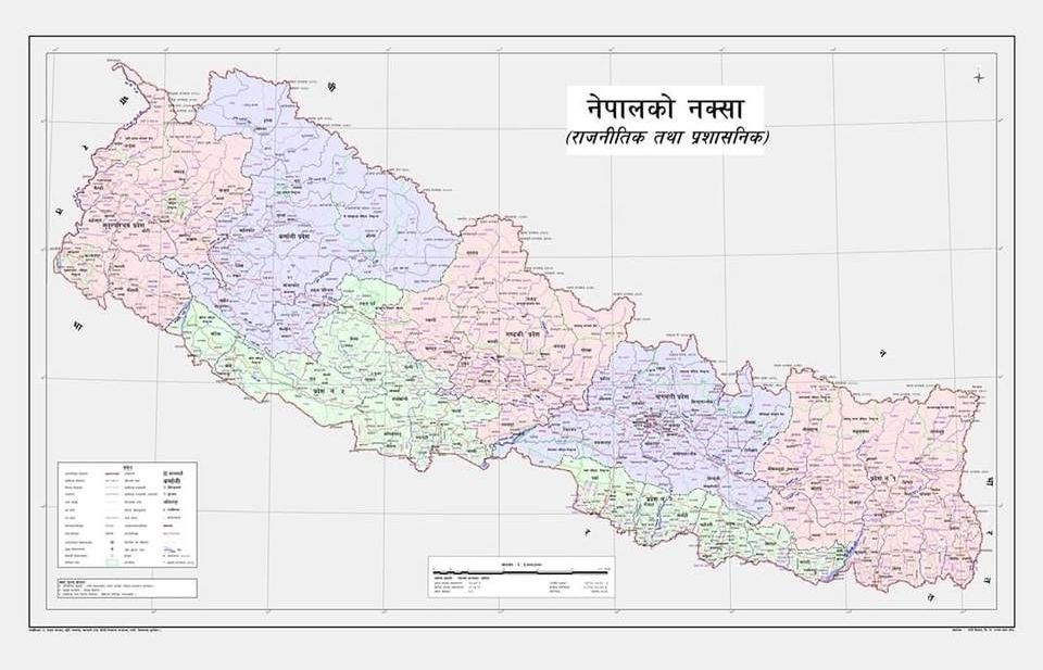 Nepal ra bản đồ chính trị mới, Ấn Độ ám chỉ 'lệnh bên thứ 3', Thủ tướng Oli tiếp tục 'đổ thêm dầu'