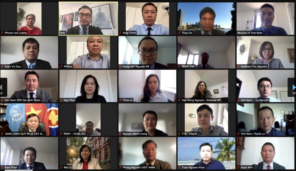 Phái đoàn Việt Nam tại LHQ tổ chức buổi nói chuyện nhân kỷ niệm 100 năm ngày sinh đồng chí Nguyễn Cơ Thạch Phái đoàn Việt Nam tại LHQ tổ chức buổi nói chuyện nhân kỷ niệm 100 năm ngày sinh đồng chí Nguyễn Cơ Thạch