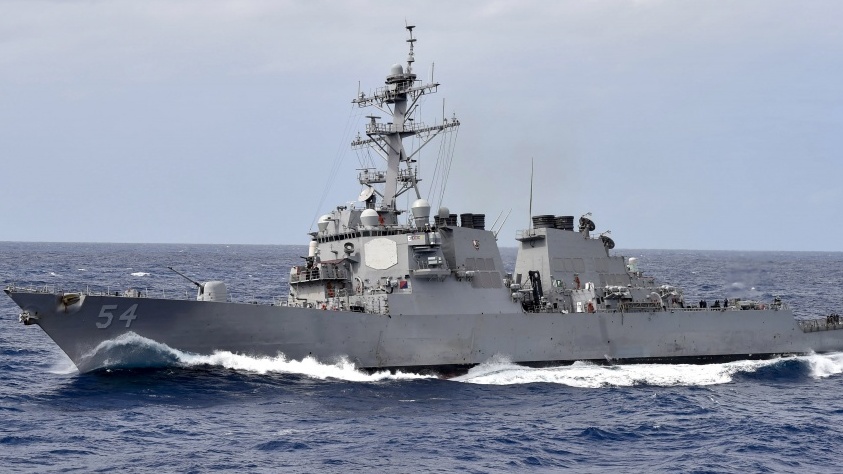 Lại điều tàu chiến qua Eo biển Đài Loan, Mỹ nói sẽ tiếp tục hoạt động ở bất cứ đâu theo luật quốc tế