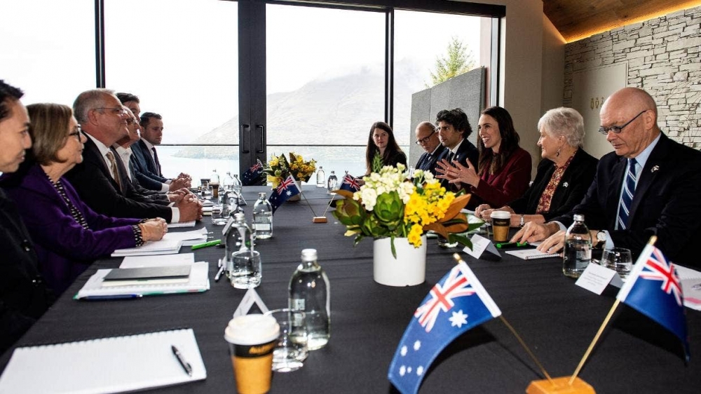 Australia-New Zealand 'lên cót' cho nhau làm vai trò đầu tàu rộng lớn hơn ở Thái Bình Dương Australia-New Zealand 'lên cót' cho nhau làm vai trò đầu tàu rộng lớn hơn ở Thái Bình Dương