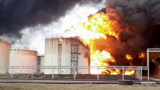 Vùng biên giới của Nga giáp Ukraine lại chịu trận