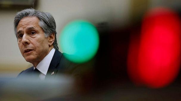 Ngoại trưởng Mỹ gặp vấn đề chẳng mấy vui vẻ, WHO điểm hai 'mũi tên' tấn công hàng triệu người dân Ukraine. (Nguồn: ABC News)