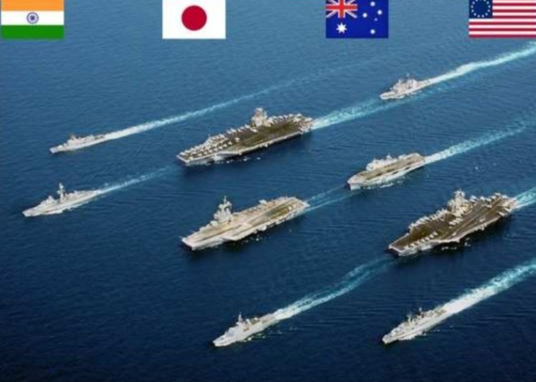 Lãnh đạo nhóm Bộ tứ kiên định ủng hộ vai trò trung tâm của ASEAN, đề cập gì về Biển Đông? (Nguồn: Delhi Post News) Lãnh đạo nhóm Bộ tứ kiên định ủng hộ vai trò trung tâm của ASEAN, đề cập gì về Biển Đông? (Nguồn: Delhi Post News)