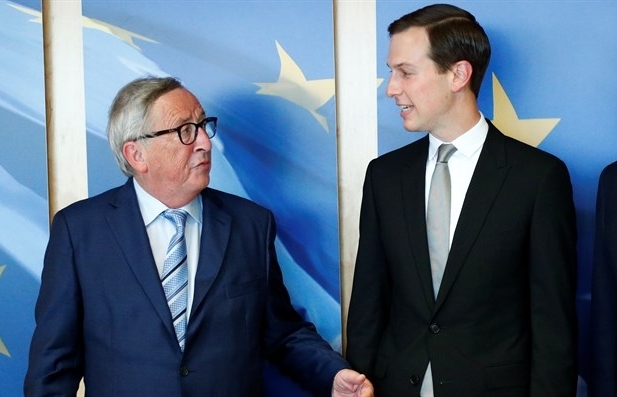 Vận động cho kế hoạch hòa bình Trung Đông, con rể Tổng thống Mỹ gặp giới lãnh đạo EU