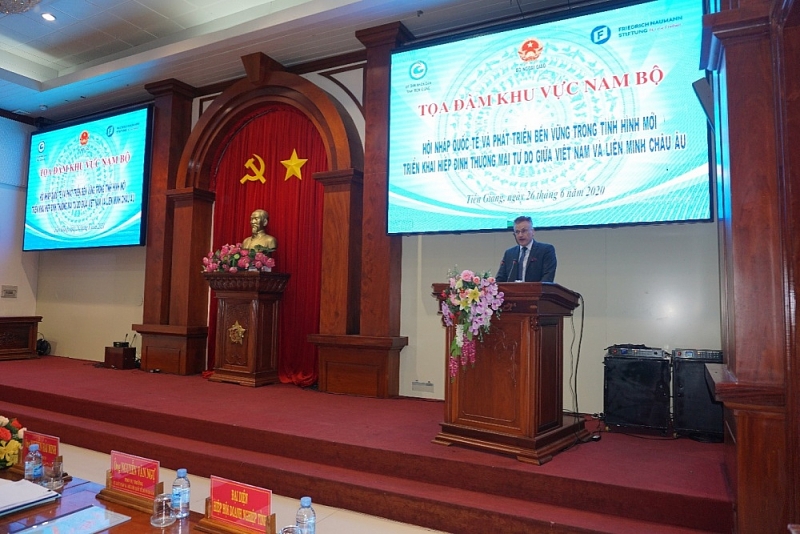 Bộ Ngoại giao đẩy mạnh hỗ trợ các địa phương phía Nam hội nhập quốc tế, thực thi EVFTA Bộ Ngoại giao đẩy mạnh hỗ trợ các địa phương phía Nam hội nhập quốc tế và thực thi EVFTA