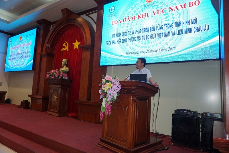 Bộ Ngoại giao đẩy mạnh hỗ trợ các địa phương phía Nam hội nhập quốc tế, thực thi EVFTA Bộ Ngoại giao đẩy mạnh hỗ trợ các địa phương phía Nam hội nhập quốc tế và thực thi EVFTA