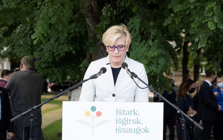 Thủ tướng Lithuania. (Nguồn: Government of Lithuania) Thủ tướng Lithuania. (Nguồn: Government of Lithuania)