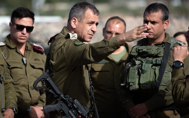 Giữa nguy cơ thỏa thuận ngừng bắn ở Dải Gaza bị phá vỡ, Tổng Tham mưu trưởng Israel thăm Mỹ. (Nguồn: Flash90)