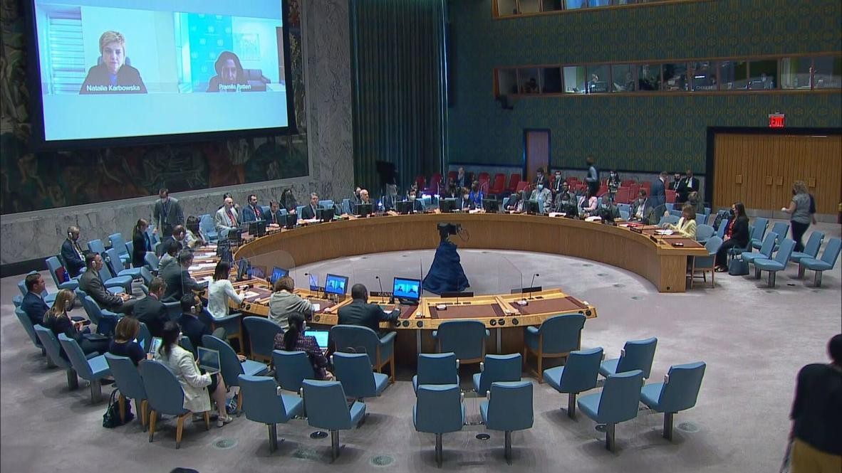 Đánh giá Nga bị trừng phạt bừa bãi, Trung Quốc nói người dân nước khác không có lý do gì phải trả giá cho xung đột. (Nguồn: Ruptly) Đánh giá Nga bị trừng phạt bừa bãi, Trung Quốc nói người dân nước khác không có lý do gì phải trả giá cho xung đột. (Nguồn: Ruptly)