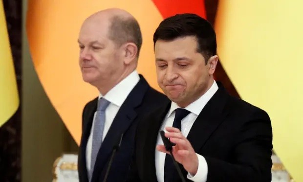 Cần sự hết mình từ Thủ tướng Đức, Tổng thống Zelensky nói 'Berlin phải quyết định...'. (Nguồn: Reuters) Cần sự hết mình từ Thủ tướng Đức, Tổng thống Zelensky nói 'Berlin phải quyết định...'. (Nguồn: Reuters)