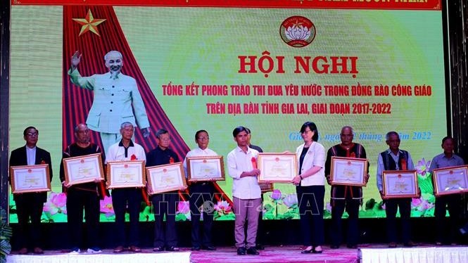 Đồng bào Công giáo Gia Lai nỗ lực phát huy khối đại đoàn kết dân tộc, đoàn kết lương giáo