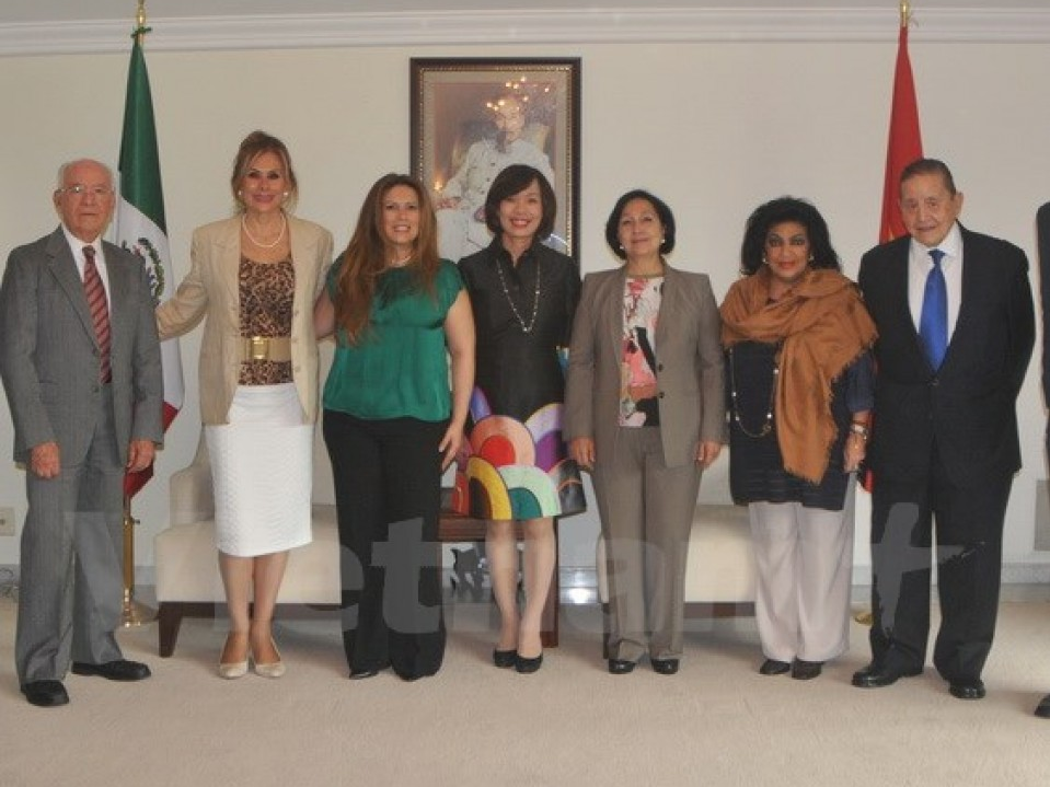 Việt Nam và Mexico tăng cường quan hệ hợp tác hữu nghị