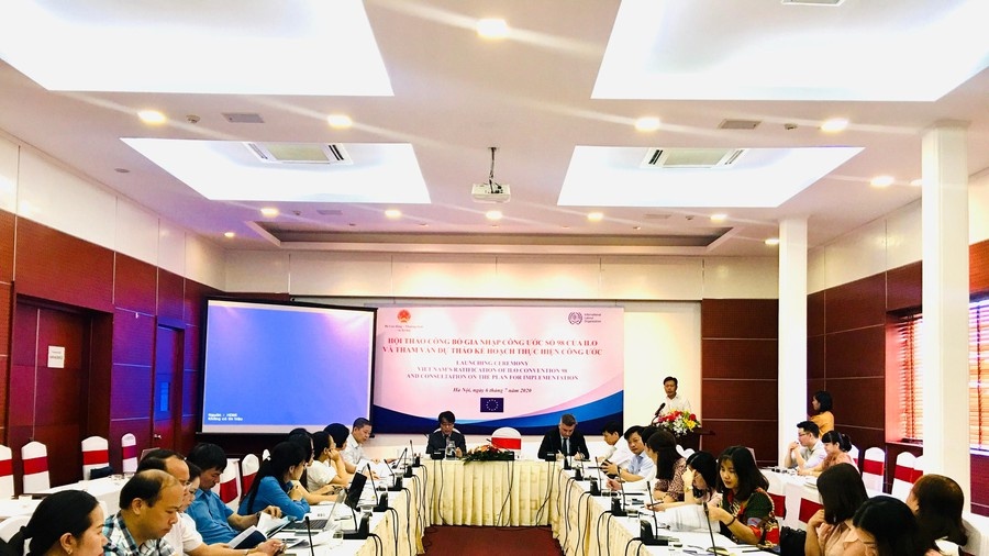 tham gia cong uoc so 98 viet nam tiep tuc tien toi dap ung cac tieu chuan quoc te ve lao dong