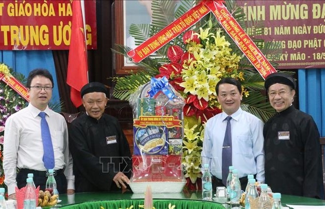 Giáo hội Phật giáo Hòa Hảo tích cực đồng hành cùng các tôn giáo trong khối Đại đoàn kết dân tộc