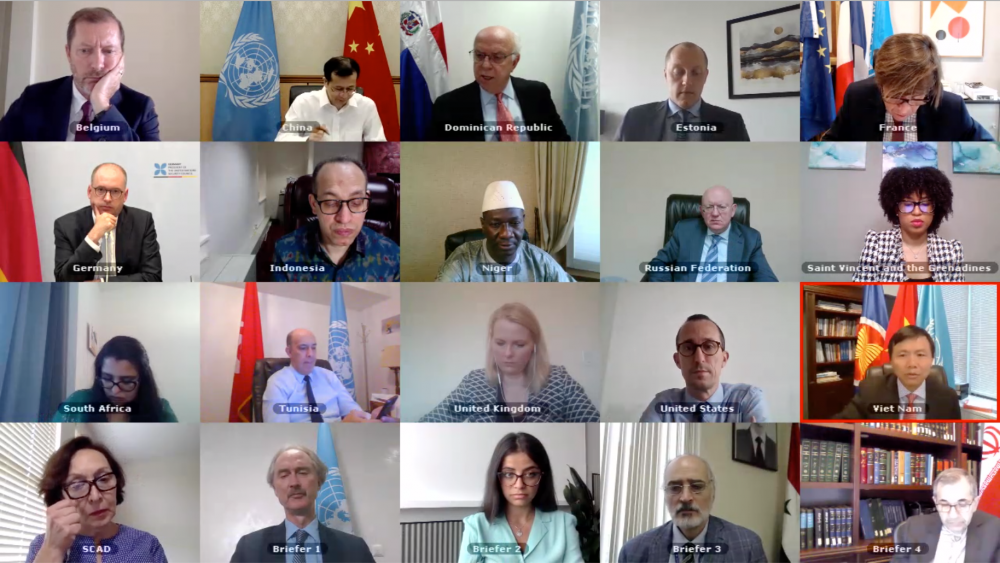 Hội đồng Bảo an họp định kỳ về căng thẳng tại Syria hoi dong bao an hop dinh ky ve cang thang tai syria