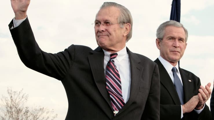 Cựu Bộ trưởng Quốc phòng Mỹ Donald Rumsfeld qua đời ở tuổi 88