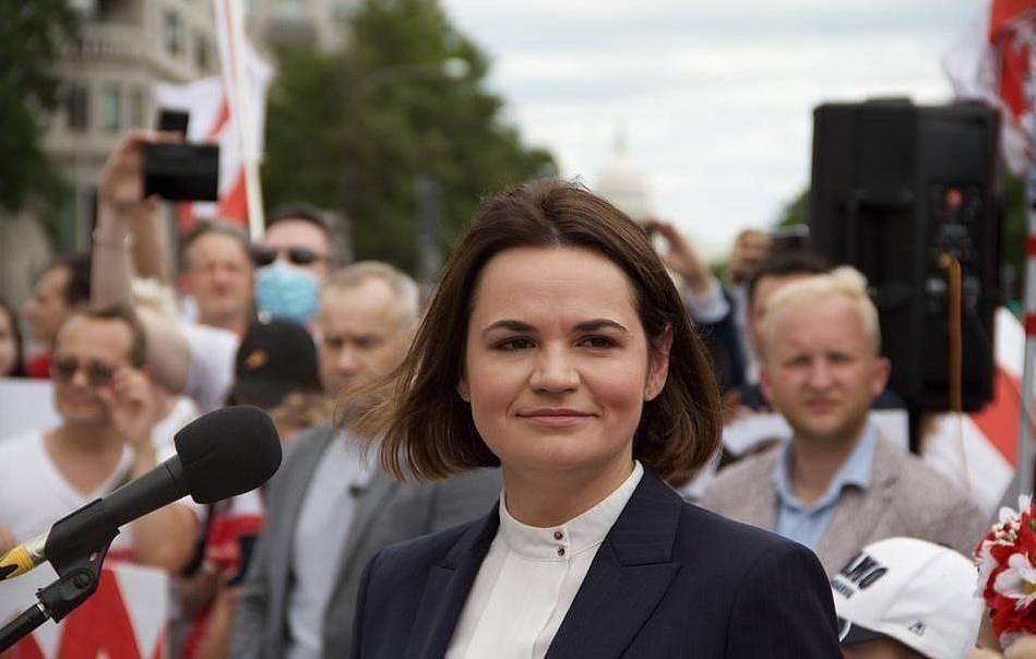 Thủ lĩnh đối lập Belarus 'khoe' đang lên kế hoạch nhưng 'không khẳng định được' cuộc gặp với Tổng thống Mỹ. (Nguồn: TASS)