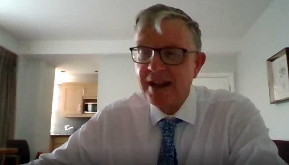 Giáo sư Luật Quốc tế người Anh Malcolm Evan. (nguồn: VOV) Giáo sư Luật Quốc tế người Anh Malcolm Evan. (nguồn: VOV)