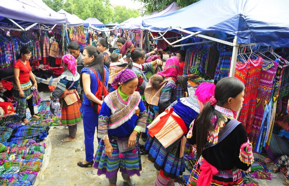 Một lần đến chợ Bắc Hà