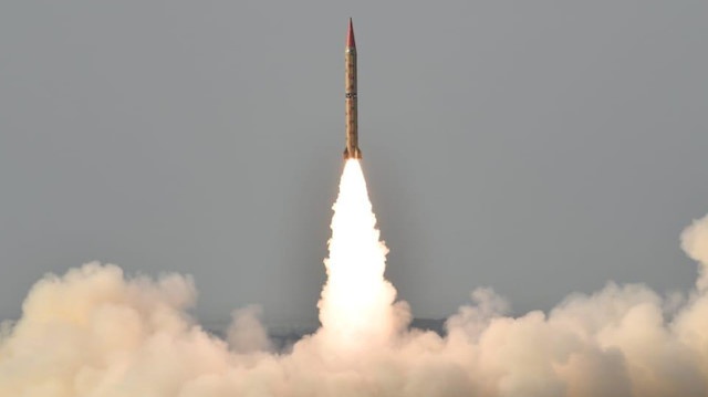 Giữa căng thẳng với Ấn Độ, Pakistan thử thành công tên lửa đạn đạo giua cang thang voi an do pakistan thu thanh cong ten lua dan dao