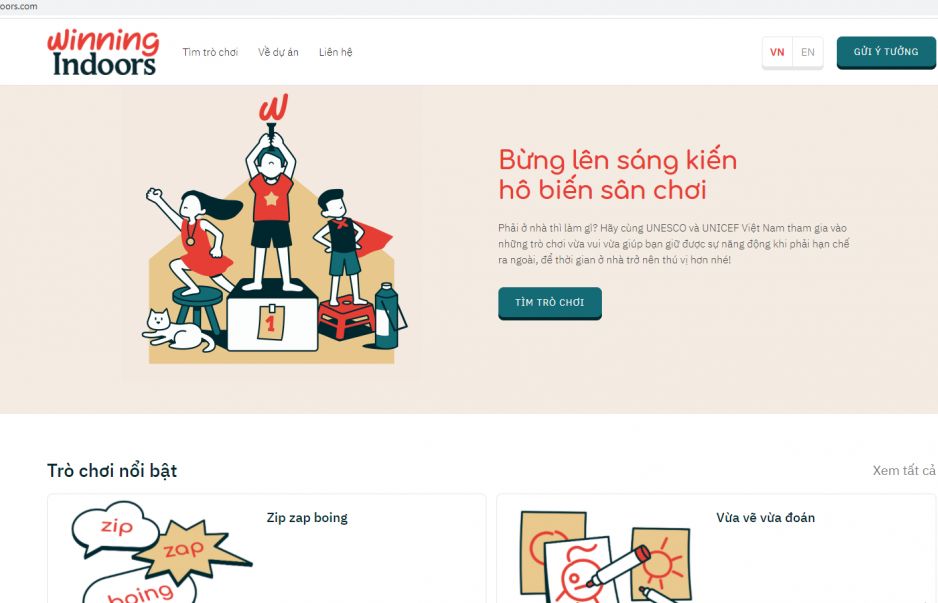 Winning Indoors: Lan tỏa năng lượng tích cực ngay cả khi ở nhà mùa dịch