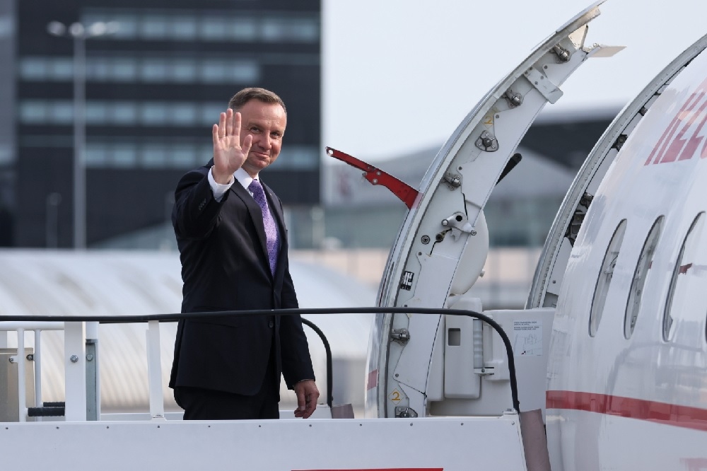 Cùng lớn tiếng phản đối Dòng chảy phương Bắc 2, Tổng thống Ba Lan chuẩn bị sang Ukraine thể hiện thái độ. (Nguồn: PAP)