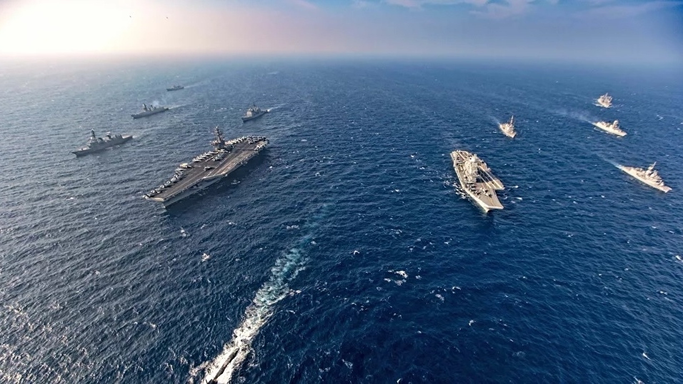 Nhóm Bộ tứ 'tụ hội' ở đảo Guam khai mạc tập trận Malabar 2021